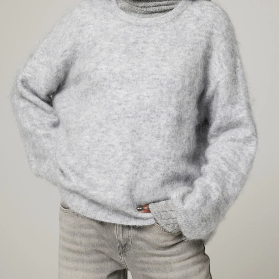 Stickad tröja bikbok - 91