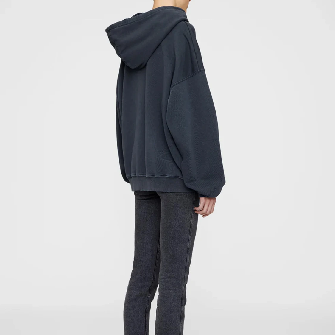 Mörkgrå anine aning hoddie - 91