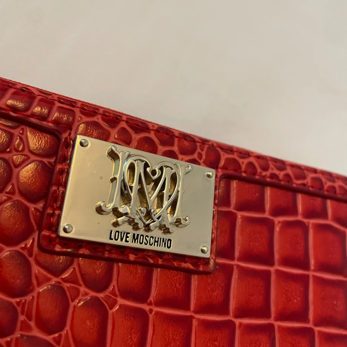 Röd Love Moschino plånbok - 91