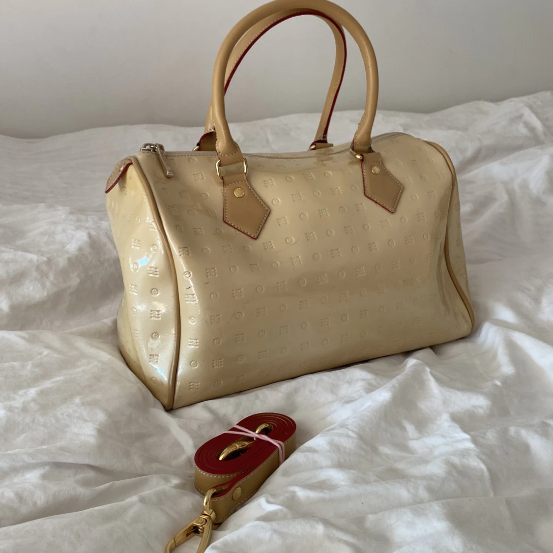 Beige handväska från Arcadia