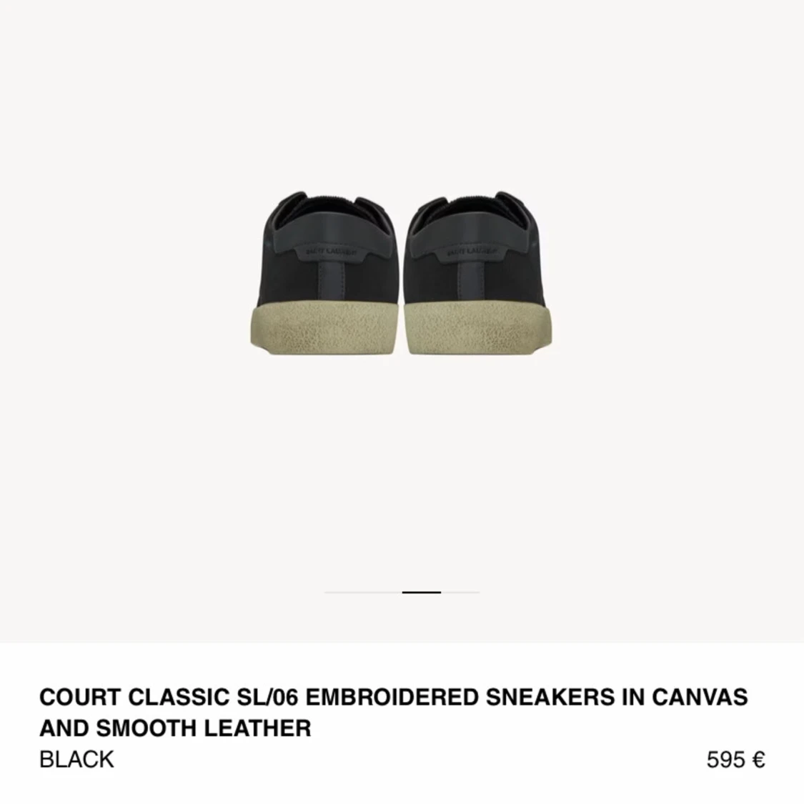 Saint Laurent skor (dm för bild) - 90