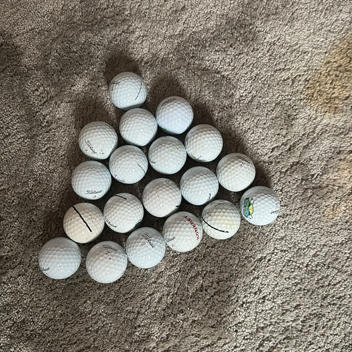 Golf bollar till säljes  - 92