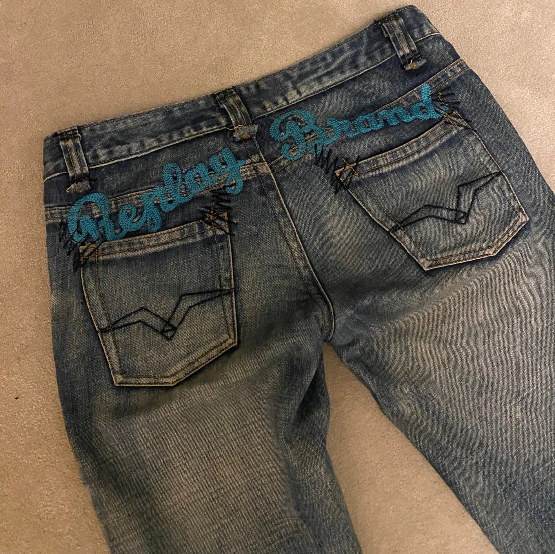 Blå jeans från Replay