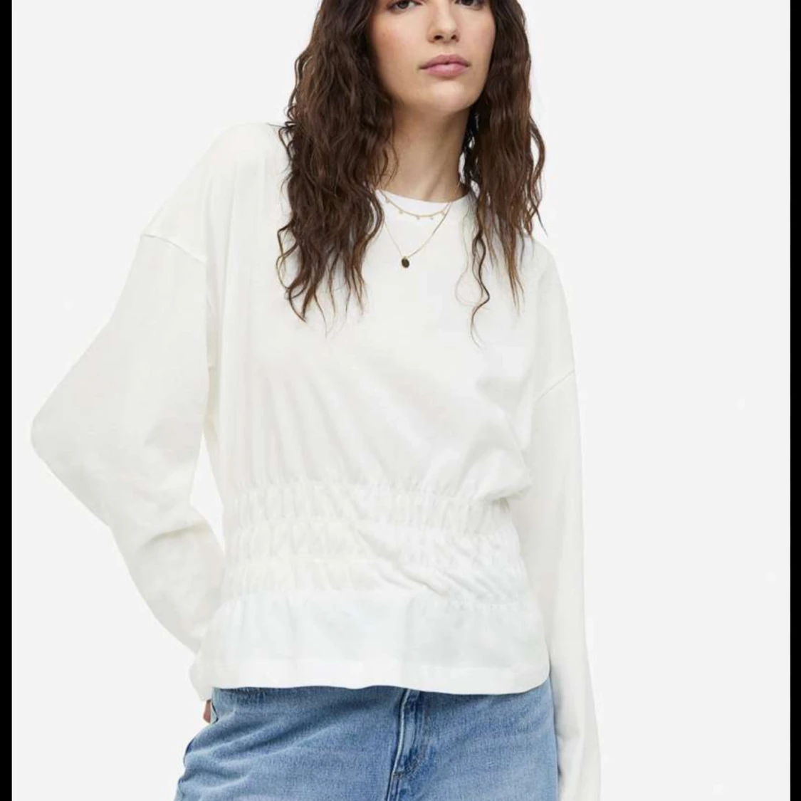 Smockad topp🩷 - 90