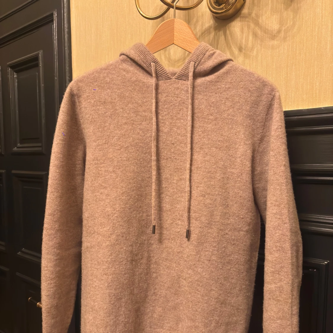 Merinoull hoodie beige  - 90