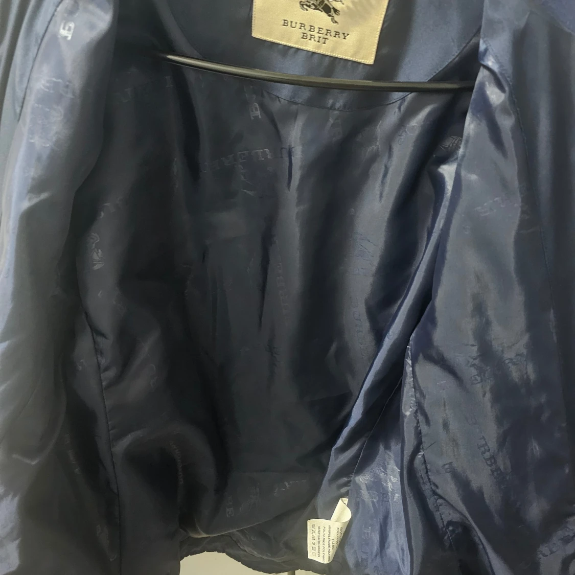 Blå quiltad jacka från Burberry Brit - 91