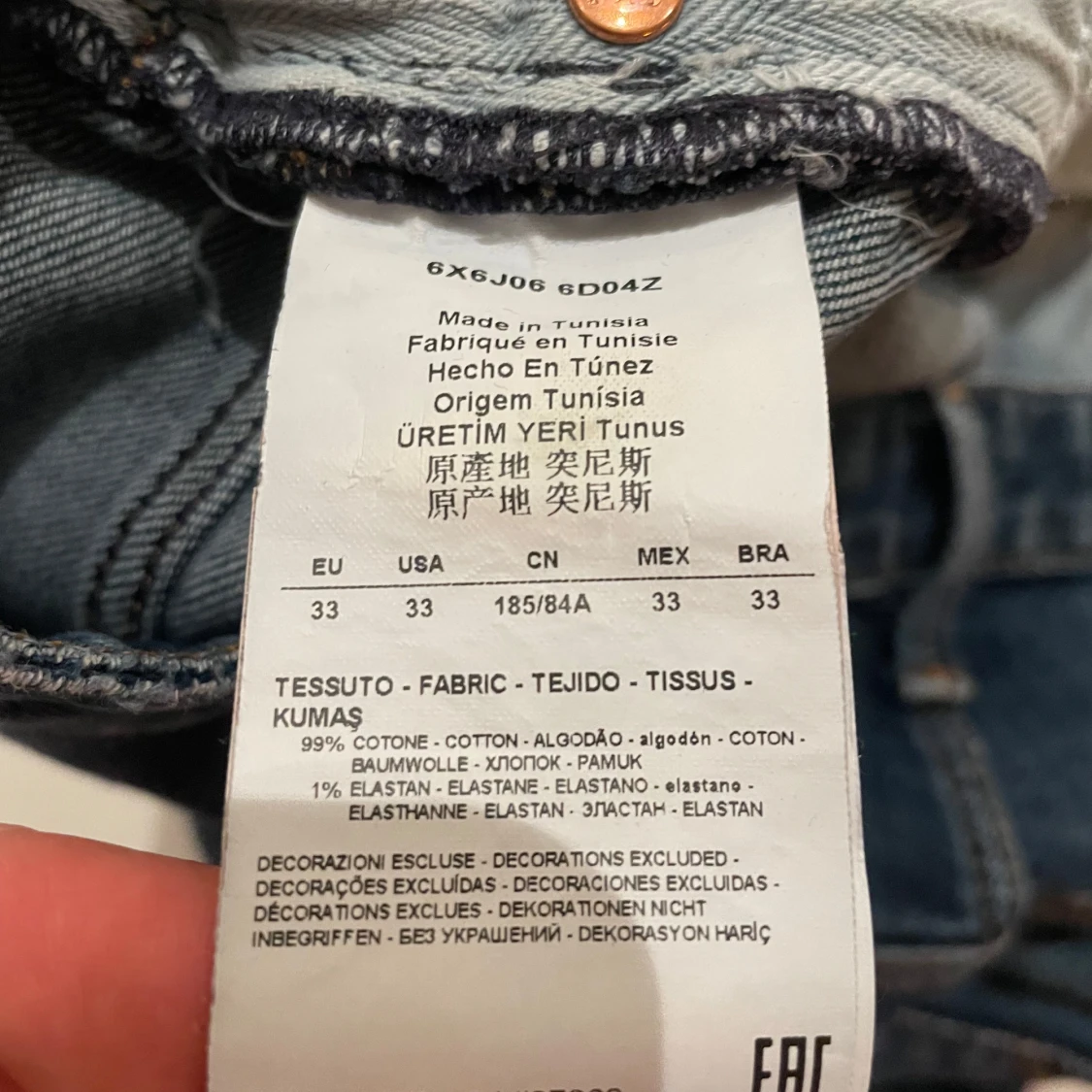 Blå jeans från Armani - 93