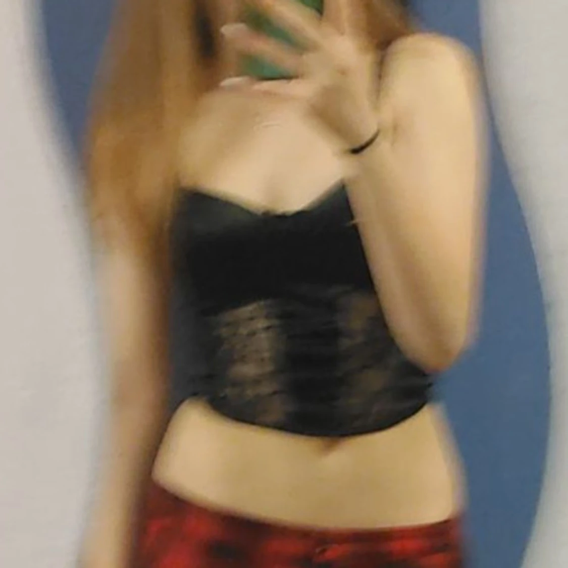 !OBS! vit korsett topp - 90