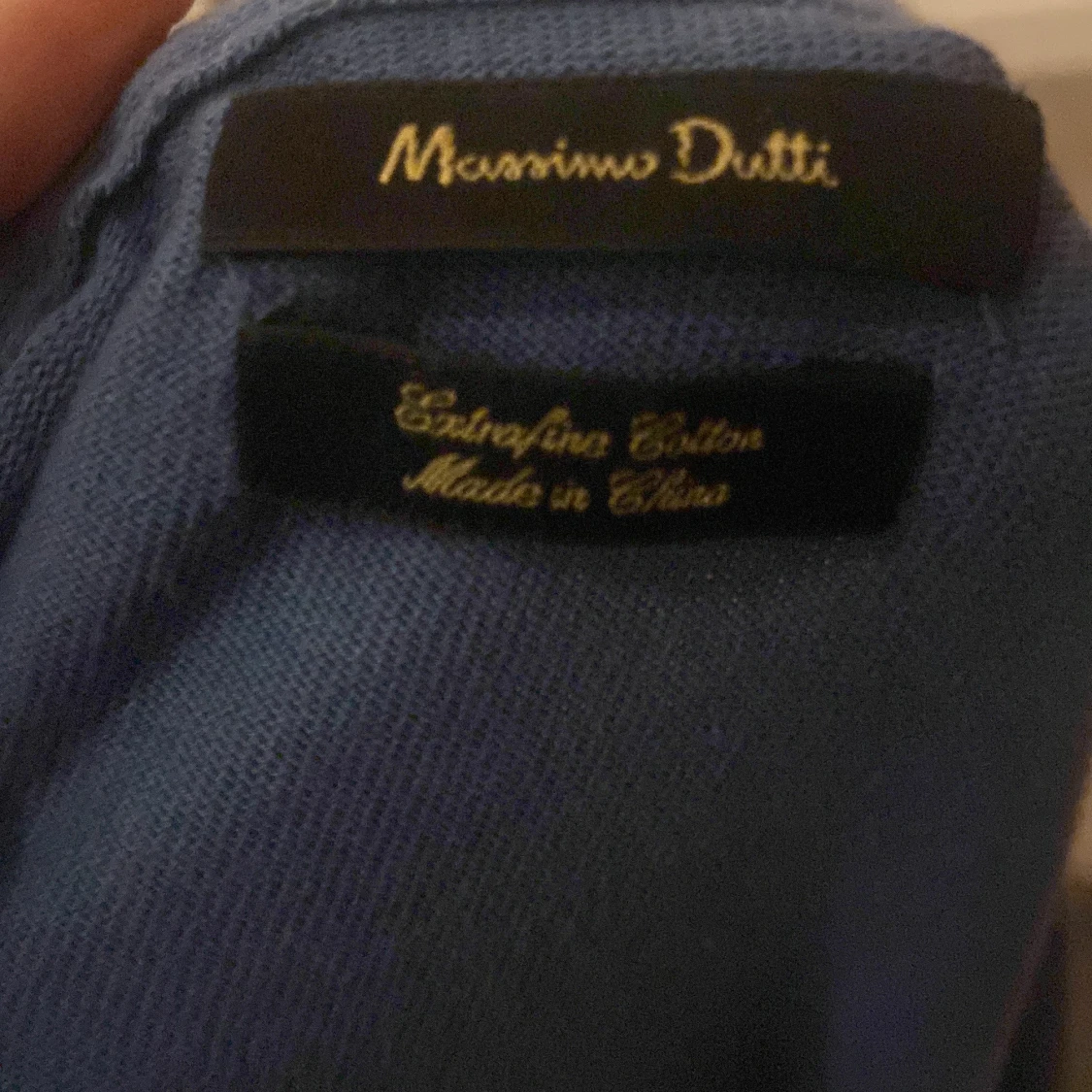 Blå tröja från Massimo Dutti - 91