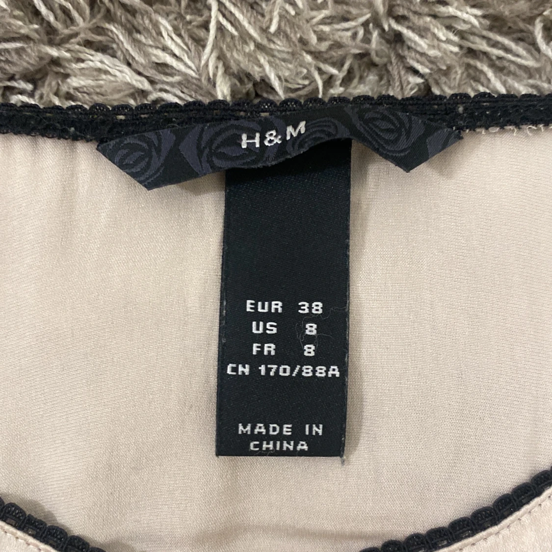 Beige linnetopp från H&M - 91