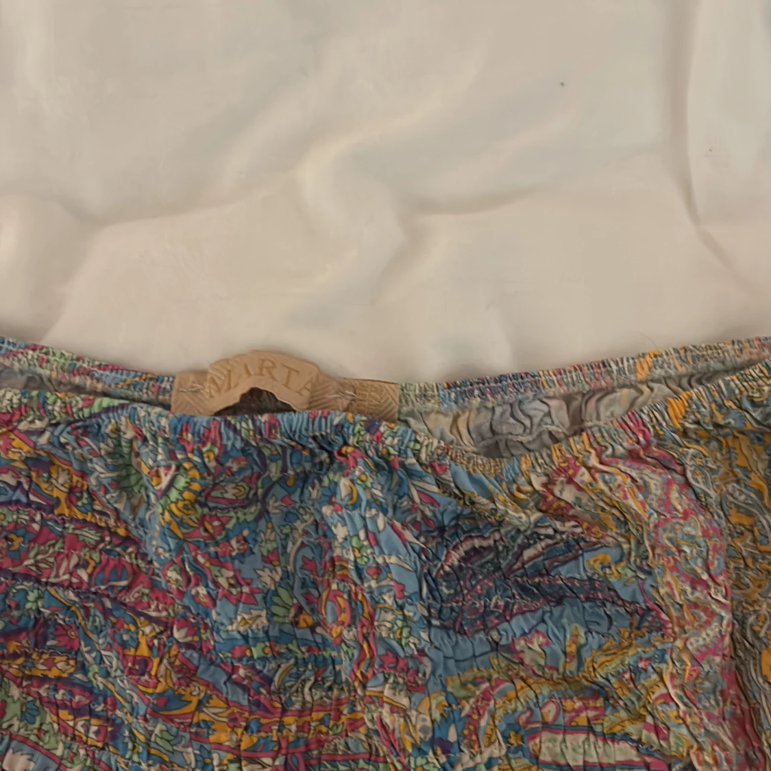 Mönstrad lång kjol - 90