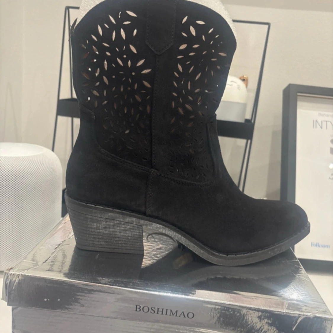 Svarta boots från Boshimao 41 - 90