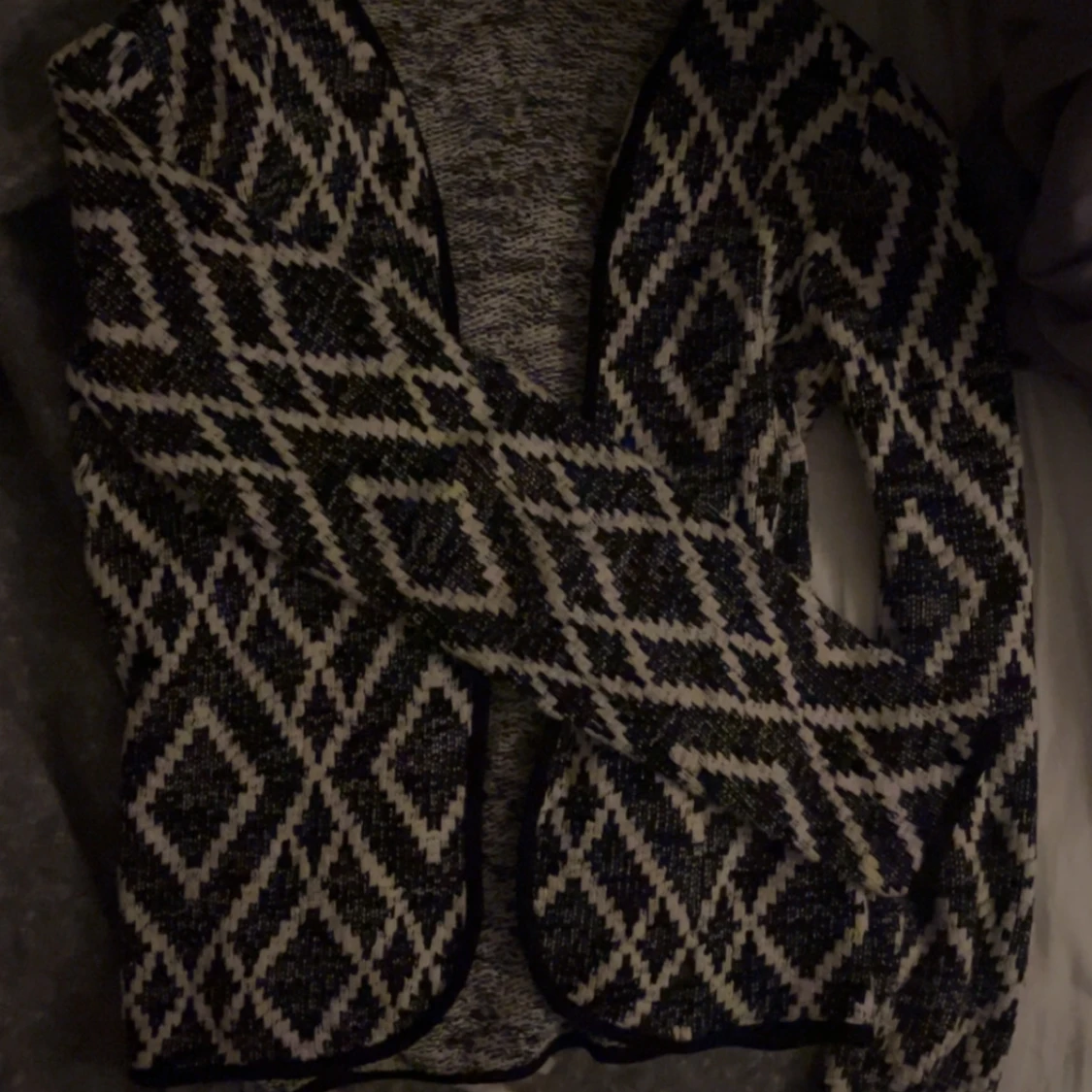 Mönstrad kofta - 91