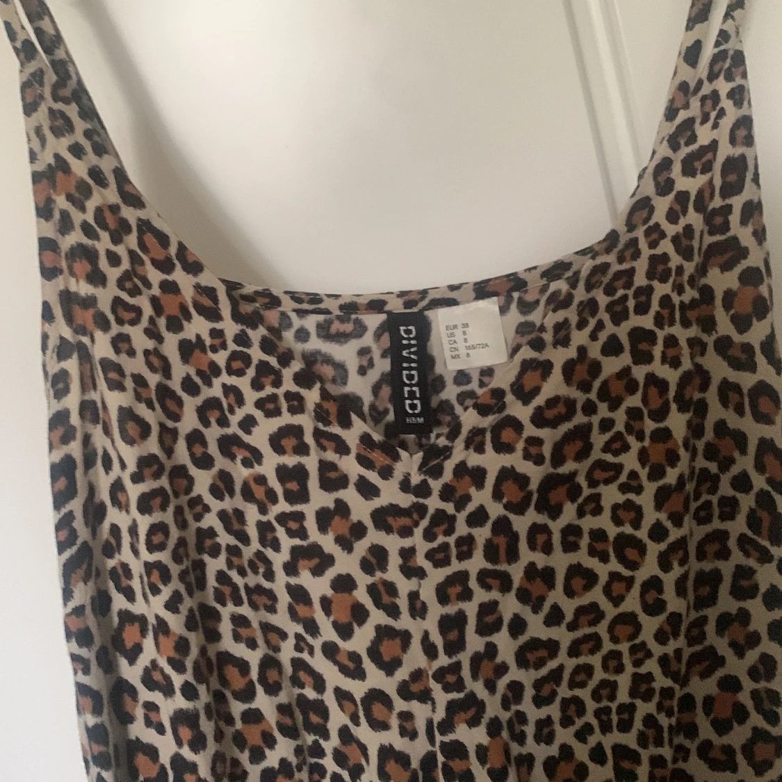 Leopardmönstrad Playsuit  - 90