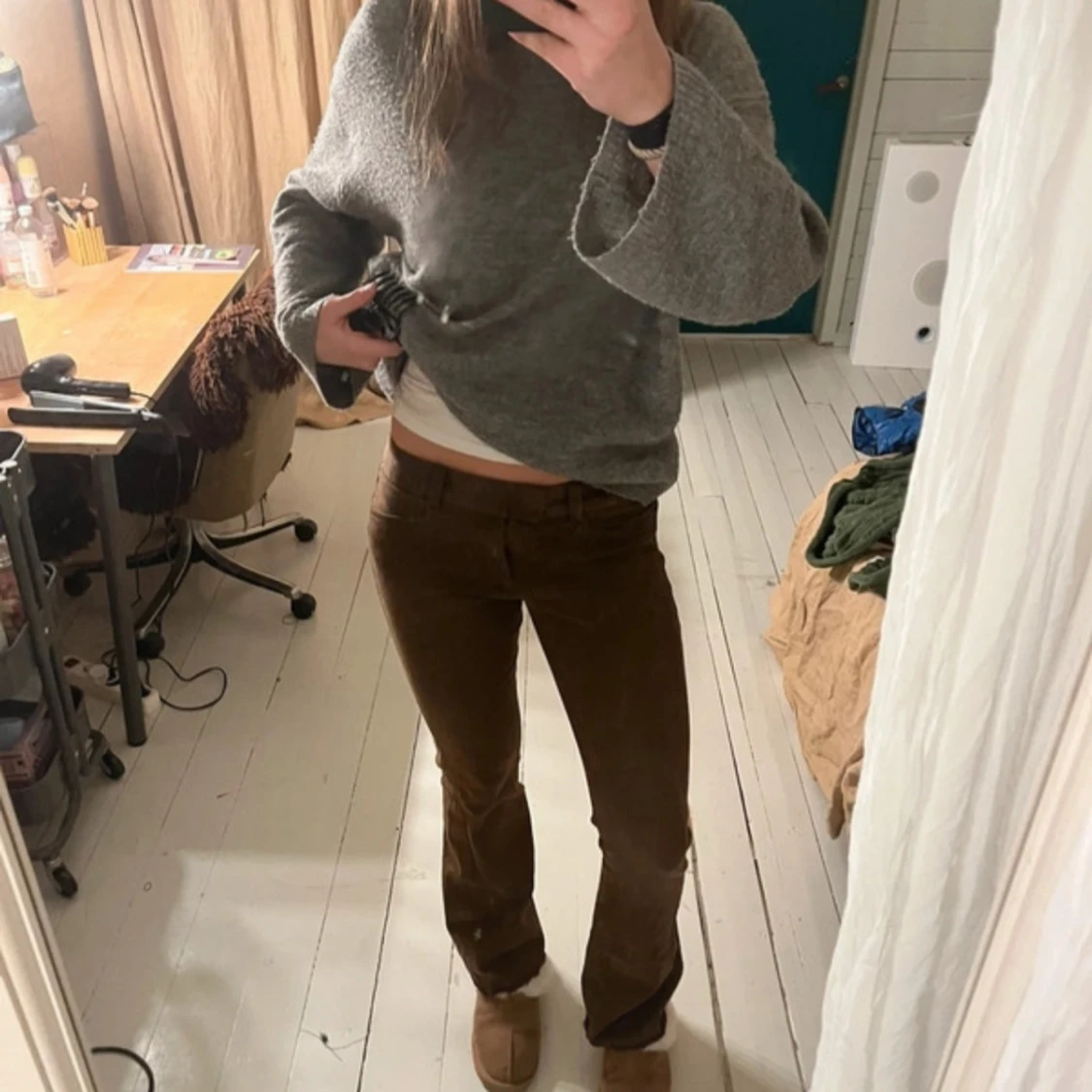 snygga lowwaist jeans!