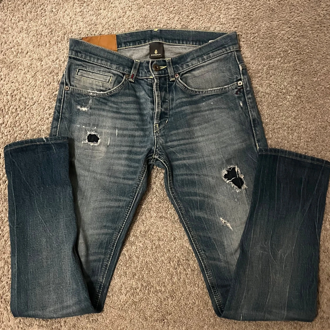 Blå jeans från Dondup