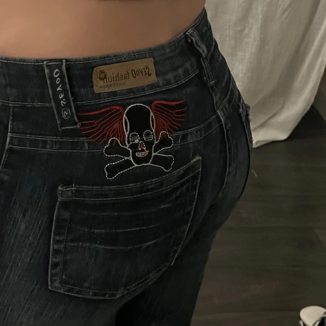 Lågmidjade jeans - 1