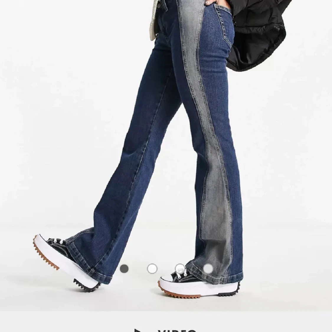 Blå weekday jeans  - 2