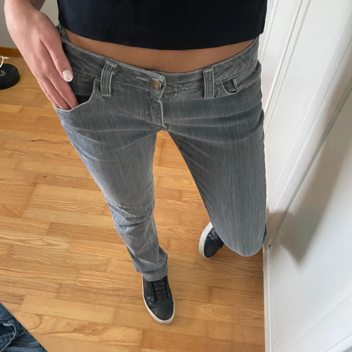 Lågmidjade jeans - 90