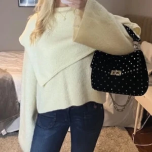 Stickad tröja  - Poncho tröja från zara 🫶🏼