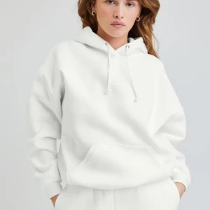 Bikbok hoodie - Vit hoodie från bikbok i storlek S ✨