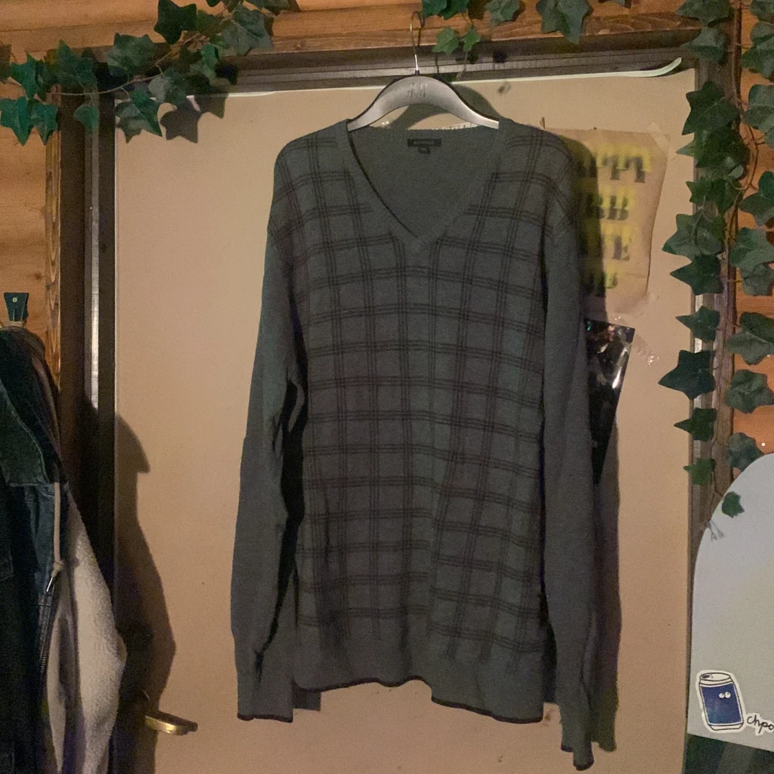 Stickat farfars tröja