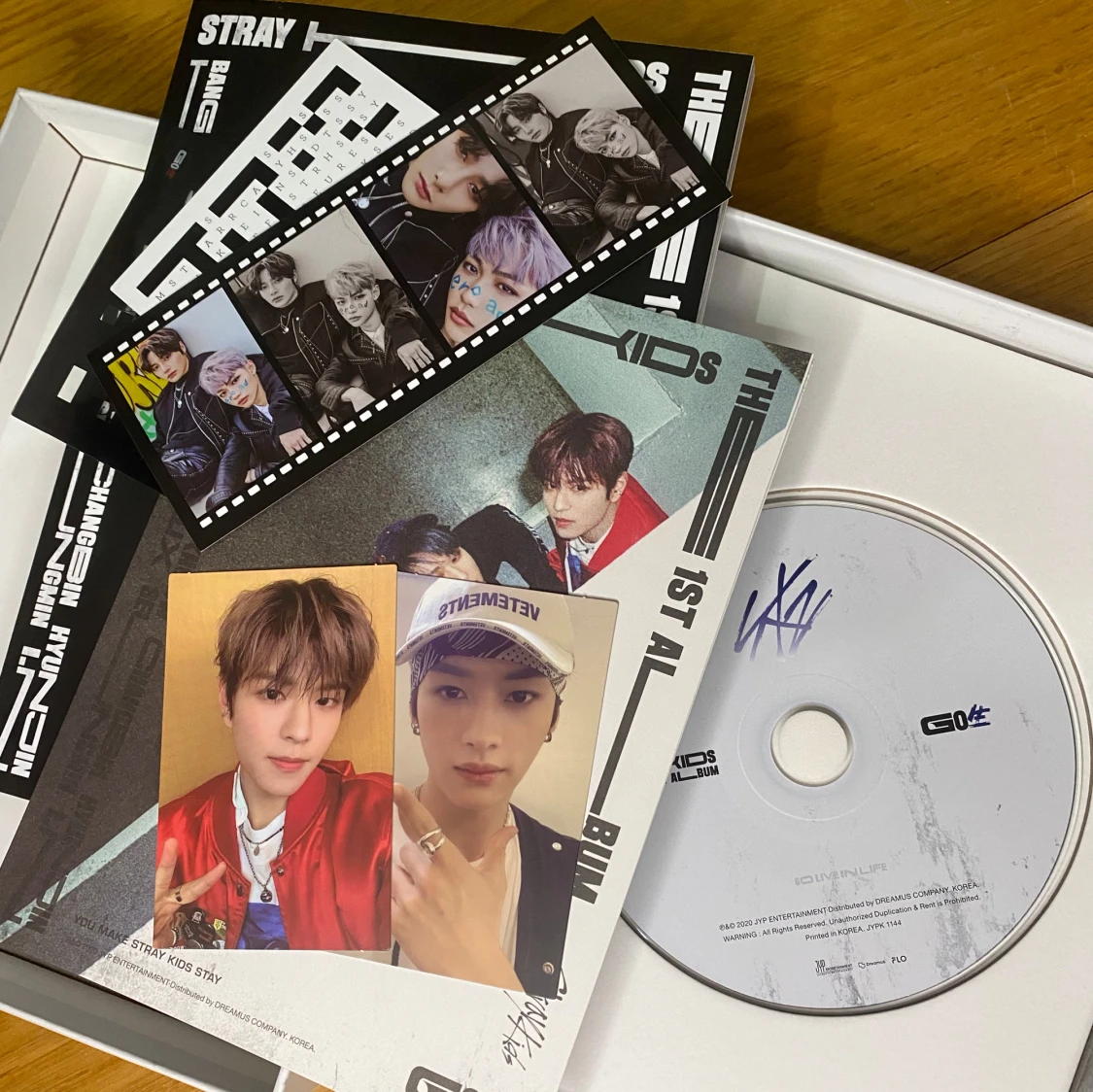 STRAY KIDS - 1ST OFFICIAL ALBUM [GO生] STANDARD VER. - 90