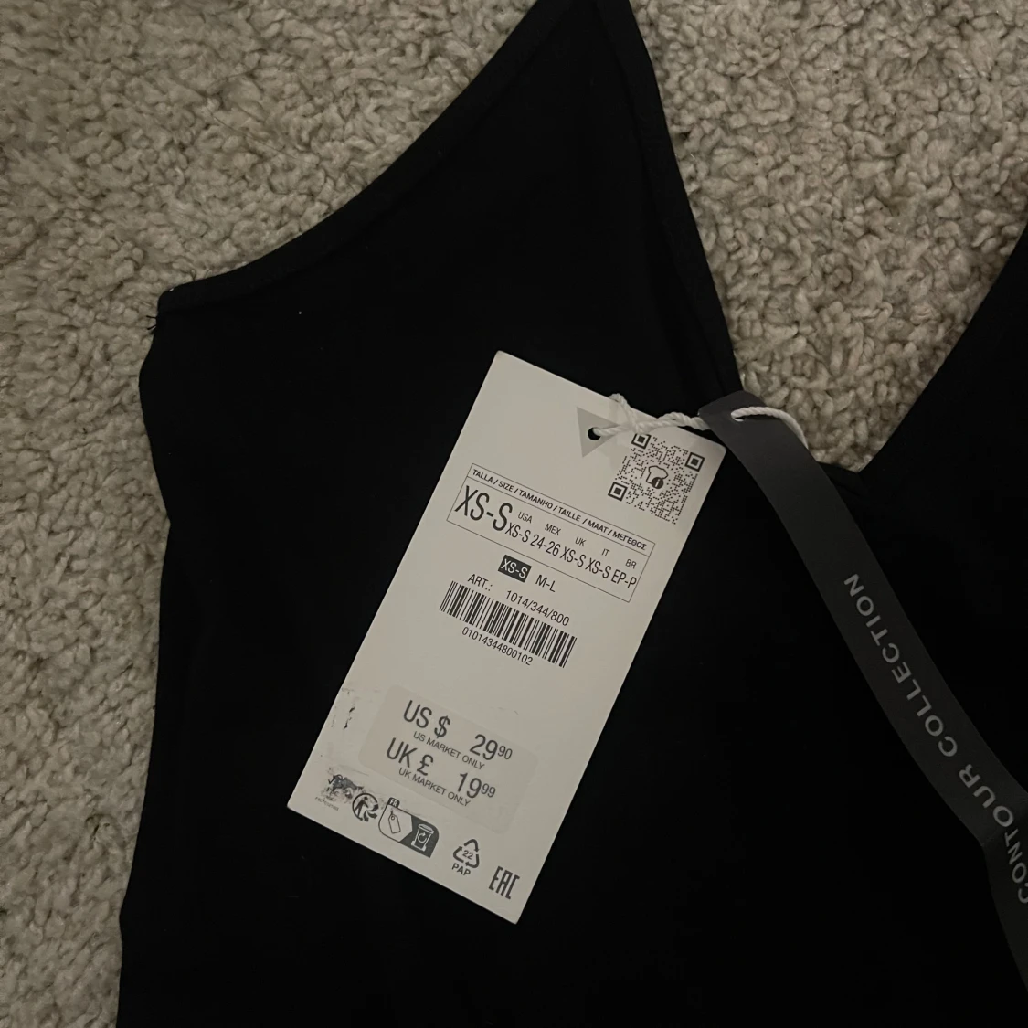 Svart klänning från Zara - 92