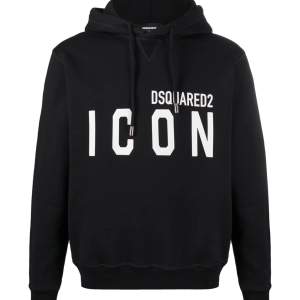 Oanvänd Svart Dsquared2 Icon hoodie Storlek S Mötesplats Stockholm 