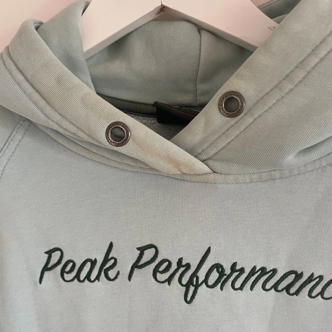Ljusblå hoodie från Peak Performance - 91