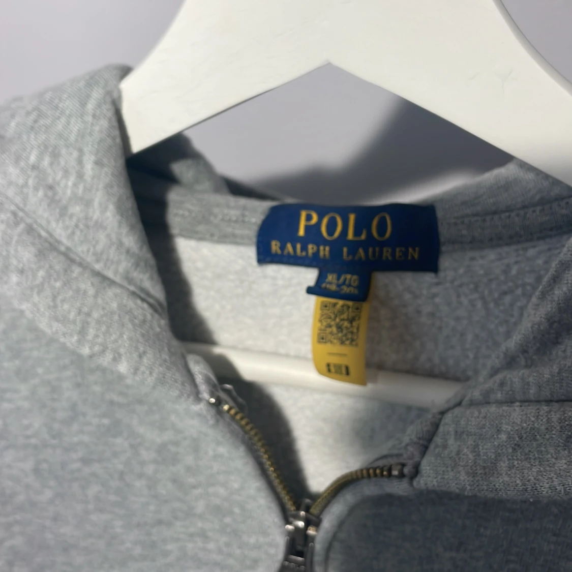 Grå hoodie från Polo Ralph Lauren - 90
