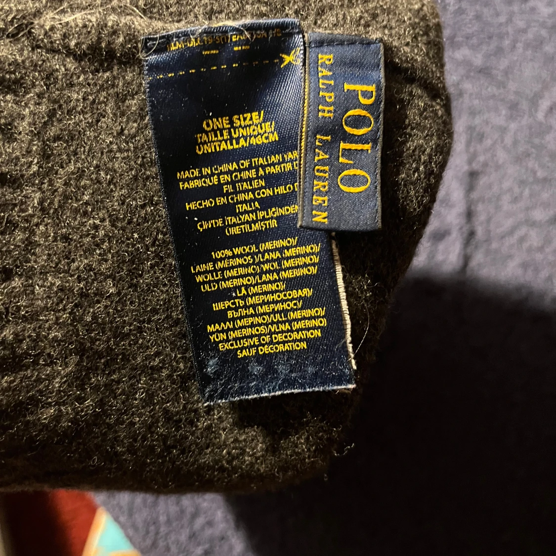 Olivgrön ullmössa från Ralph Lauren - 90