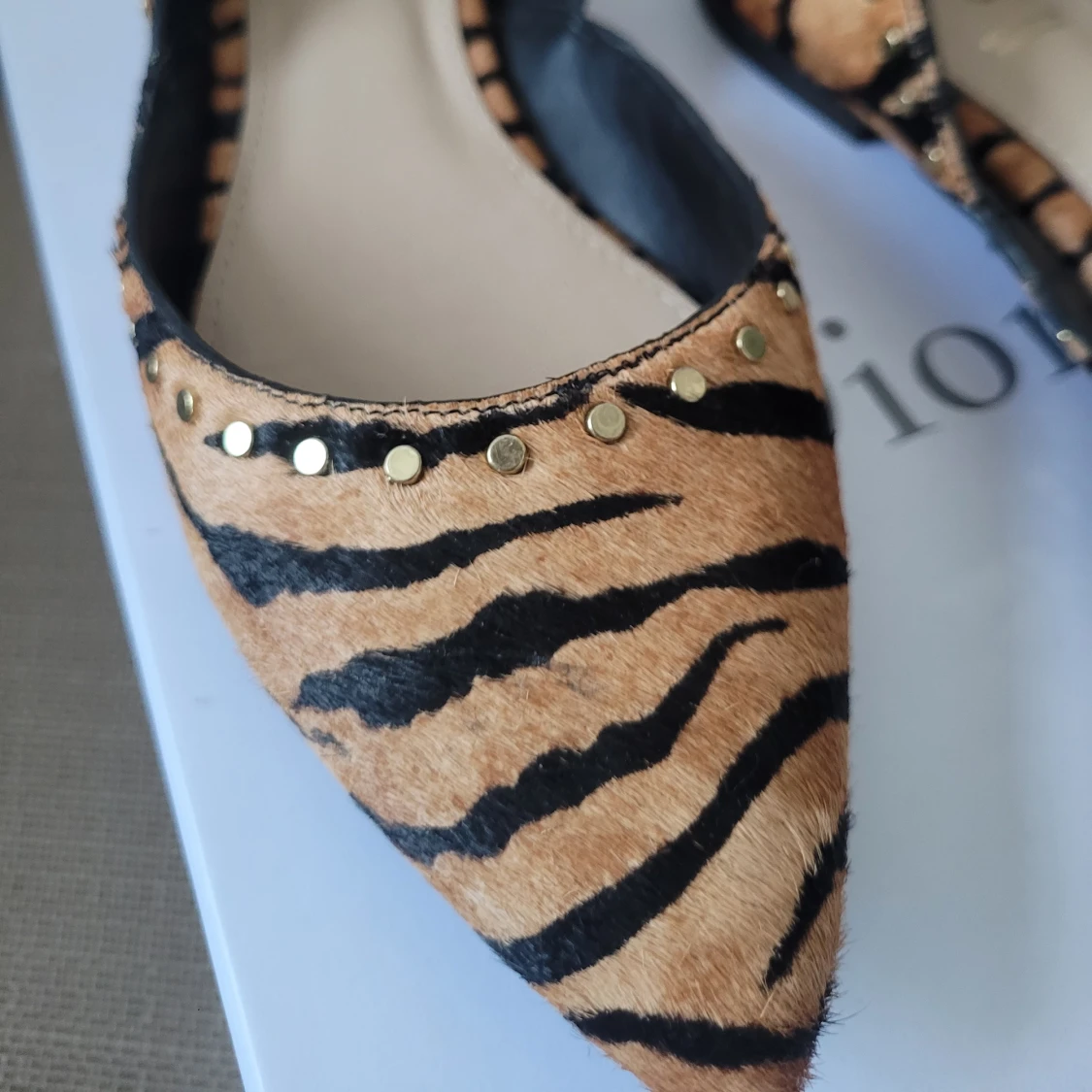 Zebramönstrade ballerinaskor från Aldo - 91