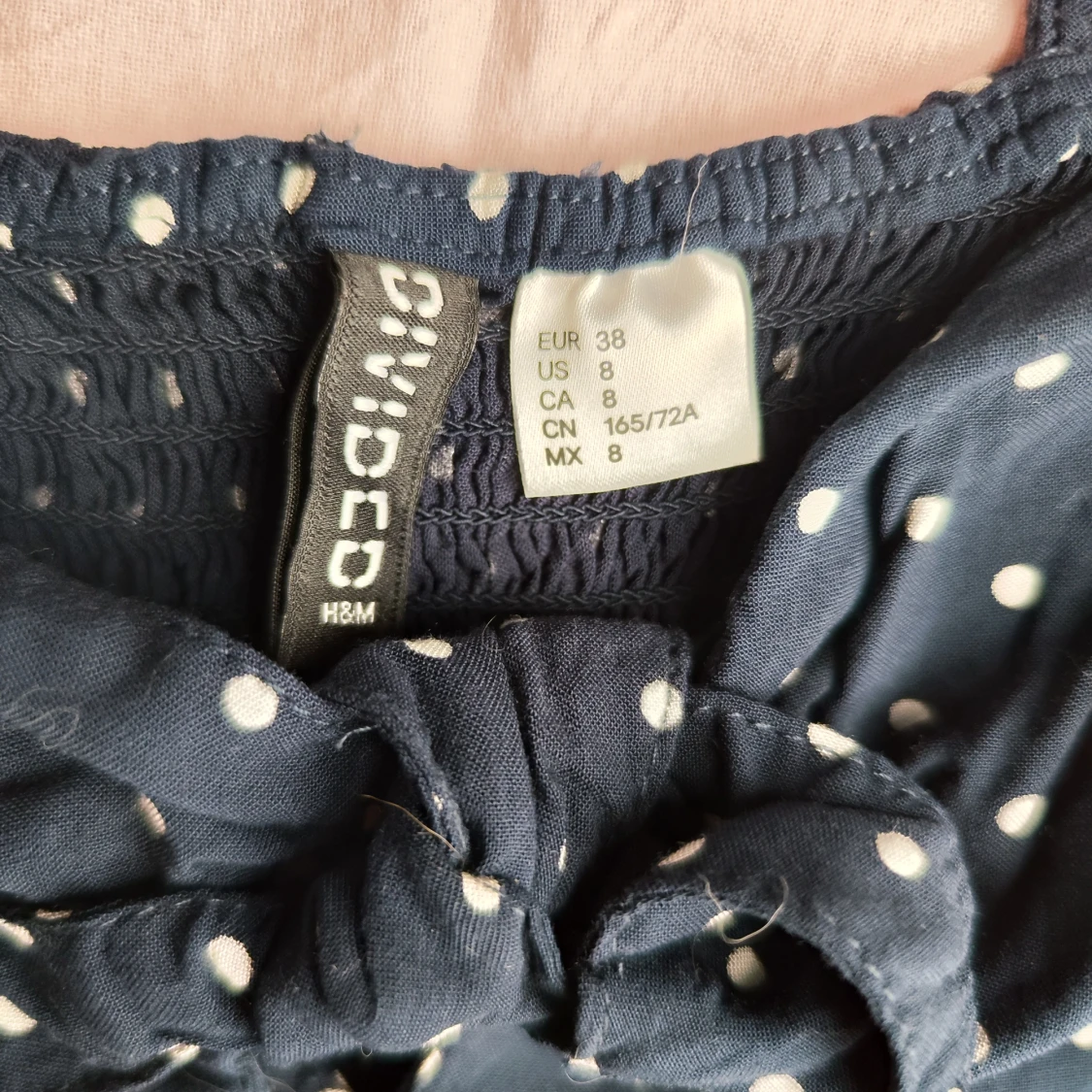 Jumpsuit med prickar - 90