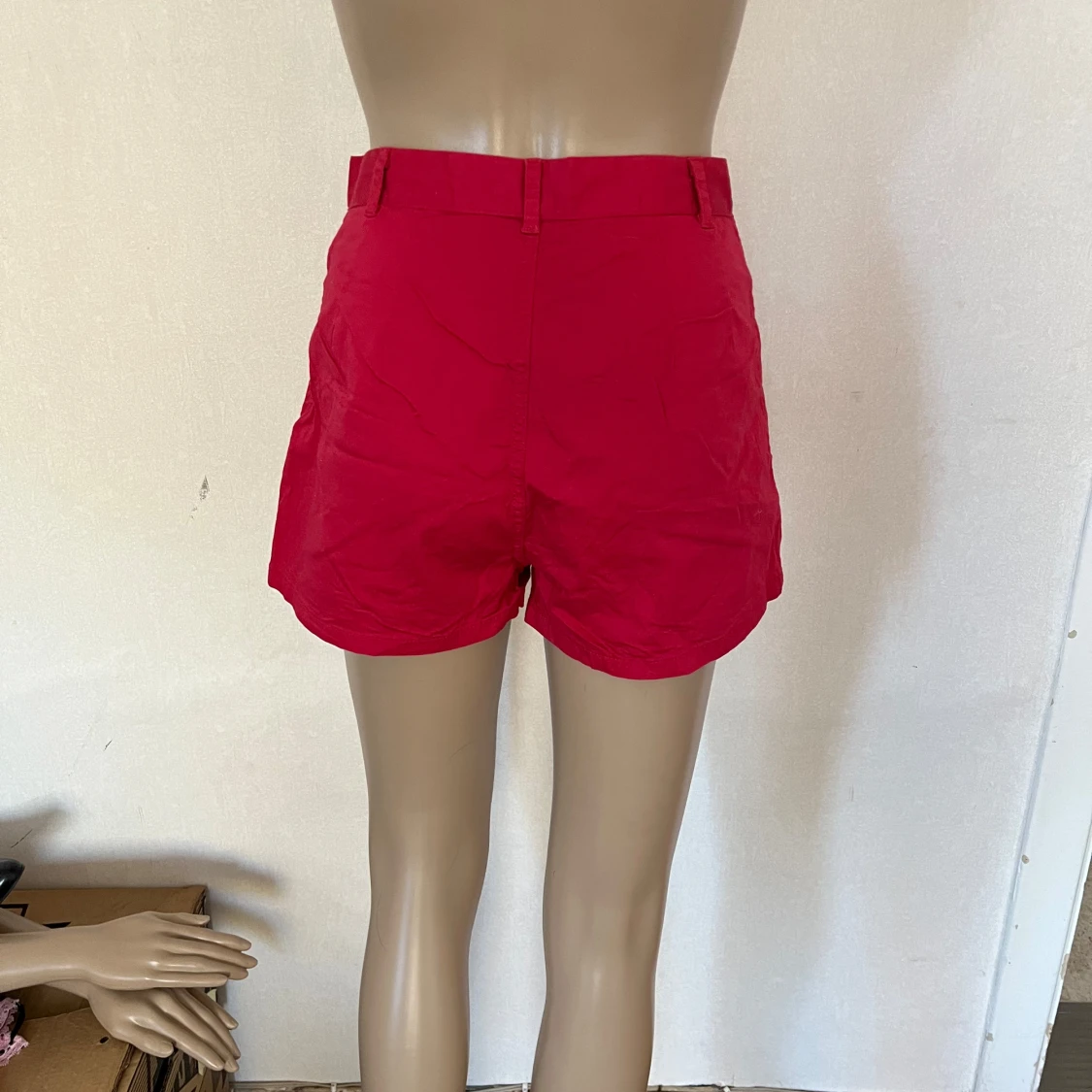Shorts med hög midja rockabilly retro 50-tal - 90
