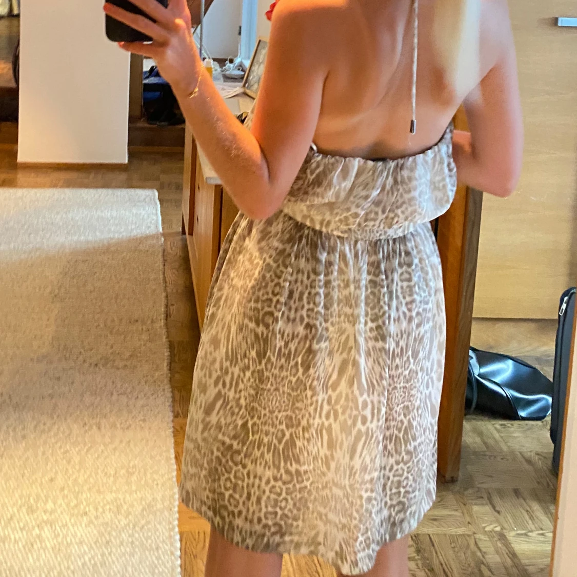 Leopardklänning - 90
