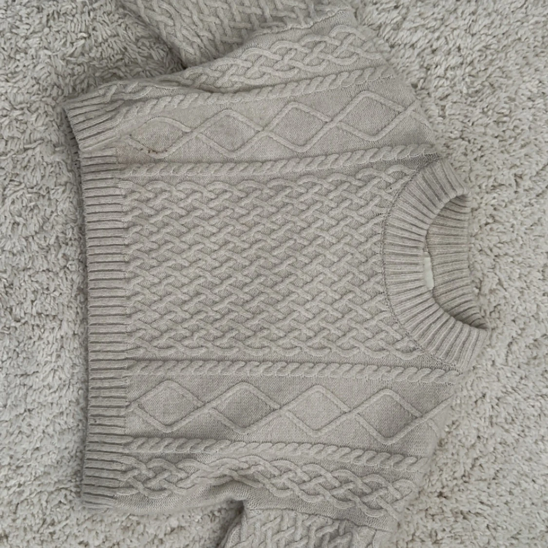 Stickad tröja 🤎 xxs - 91