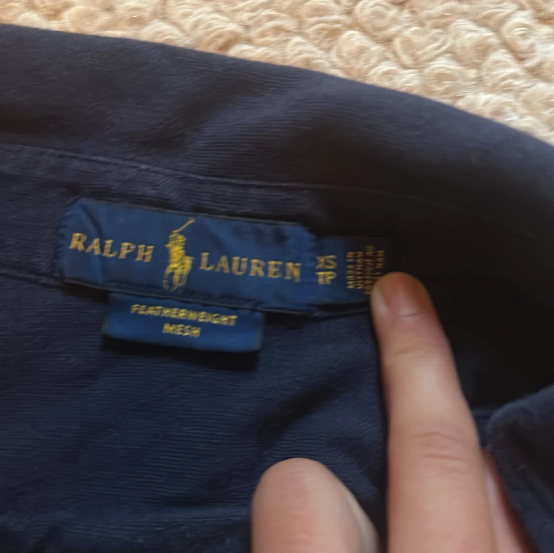 Mörkblå skjorta från Ralph Lauren XS - 2