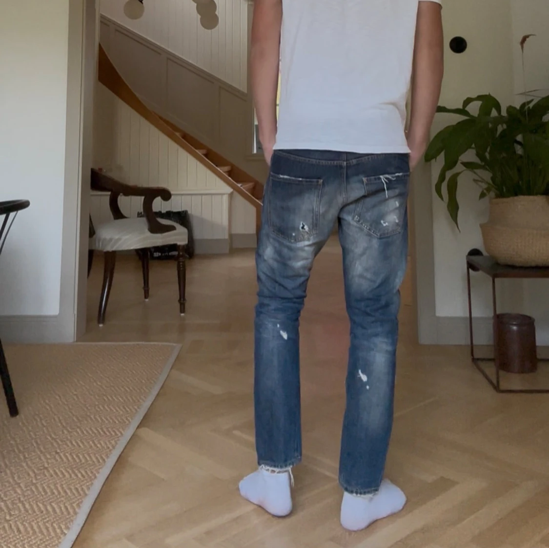 Patchade jeans från Dsquared2