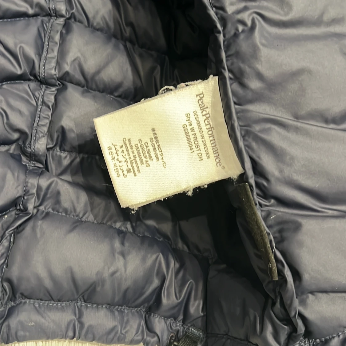 Svart dunjacka Peak Performance - 3