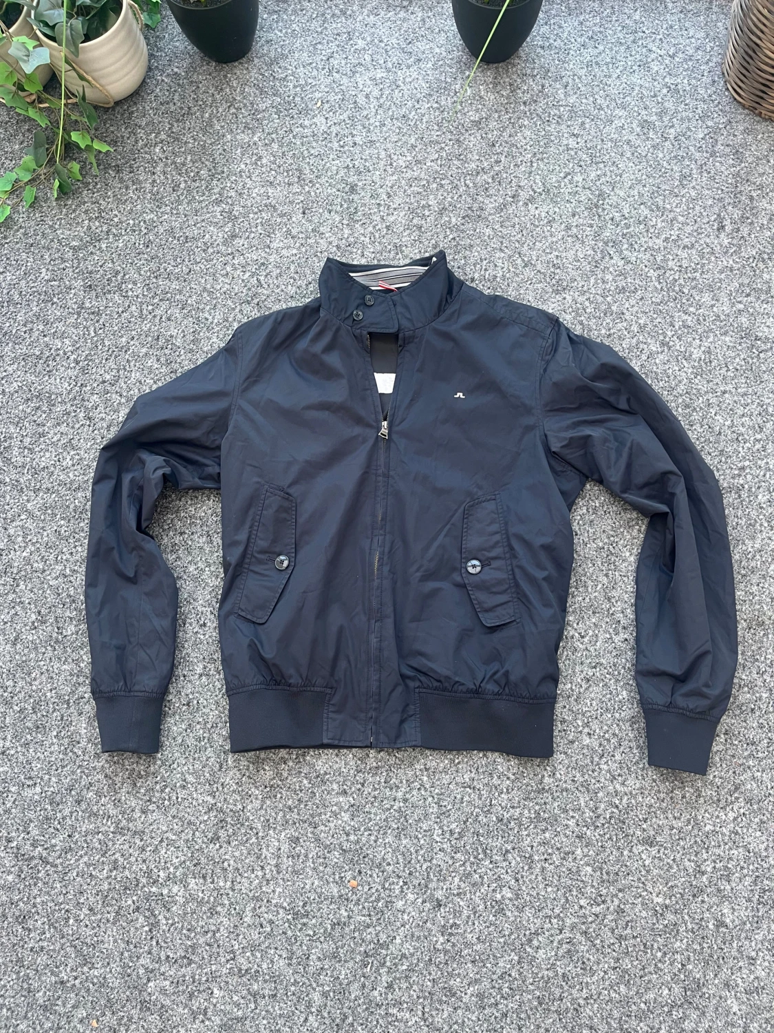 Mörkblå vindjacka från J.Lindeberg - 4
