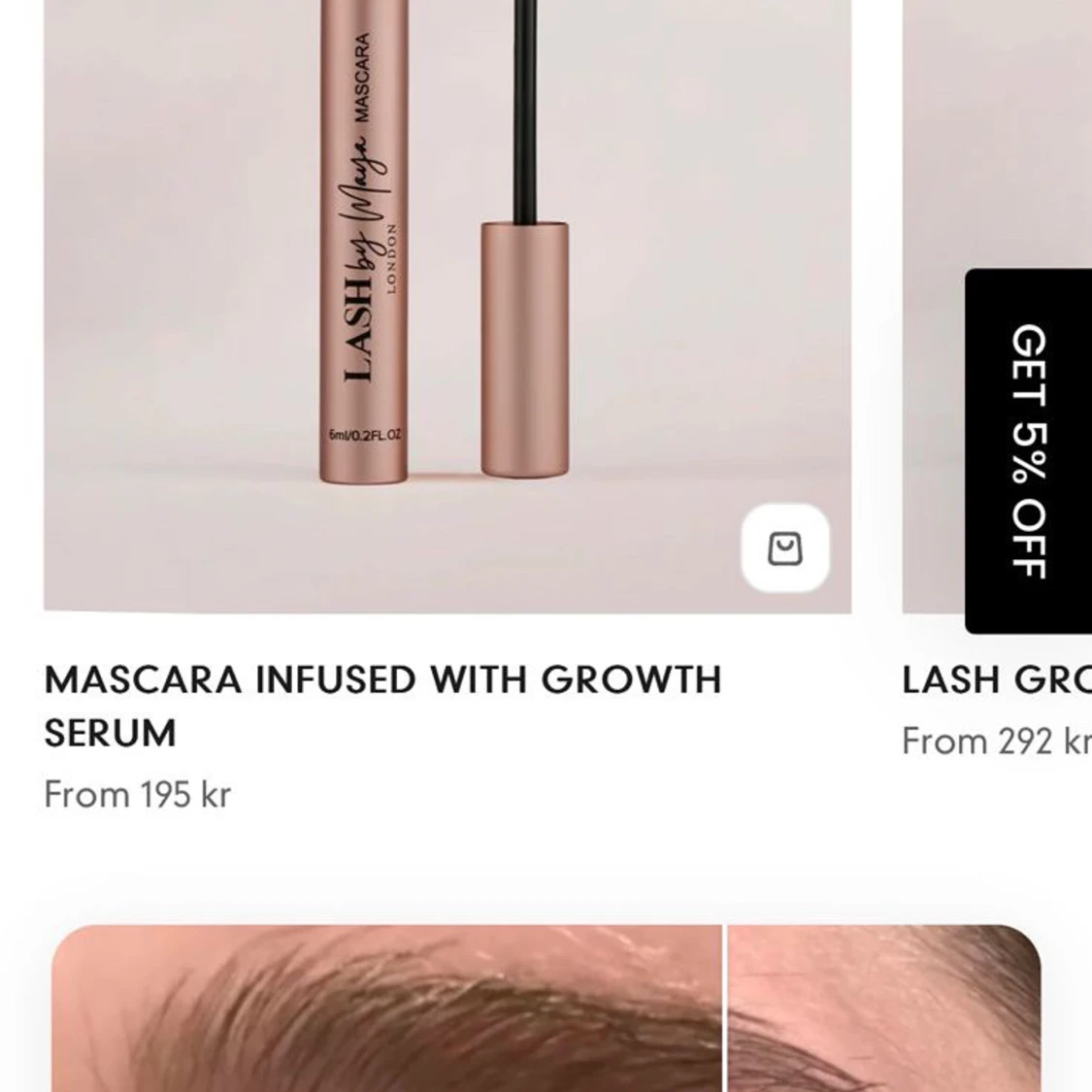 Lash by Maya Mascara with serum - 2