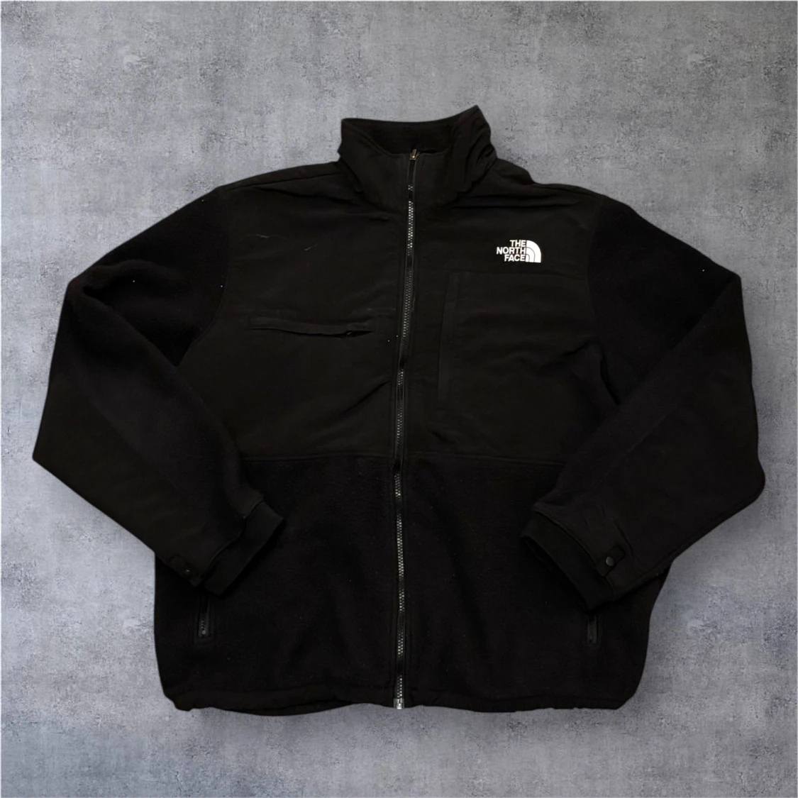 Svart fleecejacka från The North Face