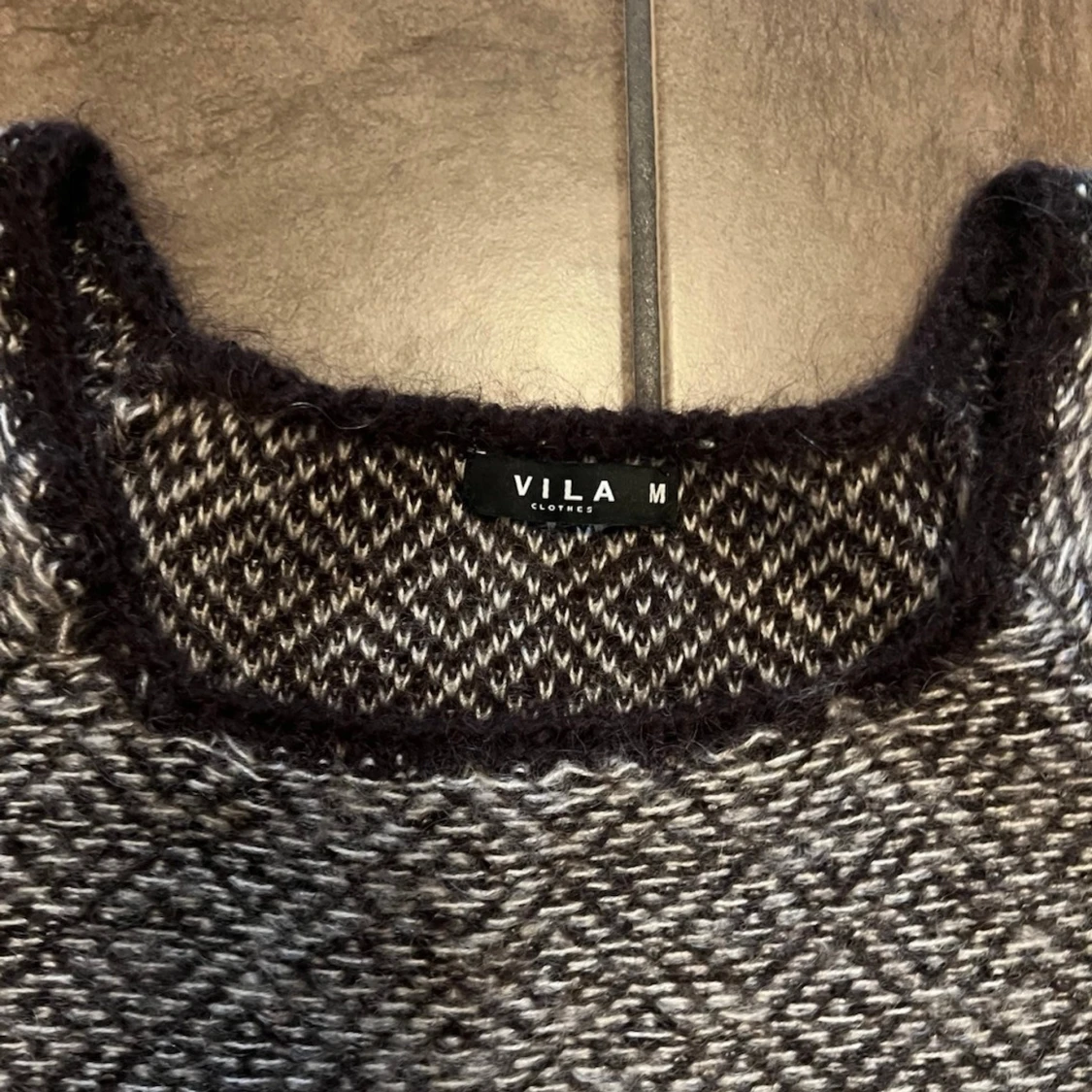  Stickad topp i mohair - 5