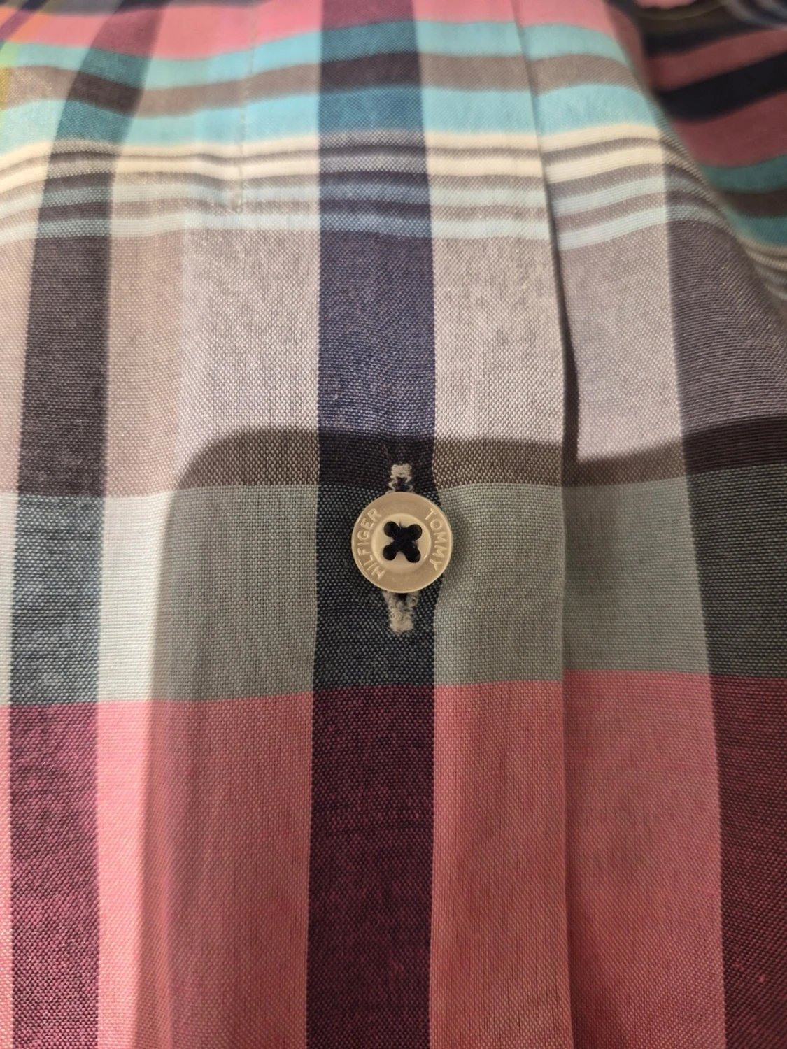 Rutig kortärmad skjorta Tommy Hilfiger - 4