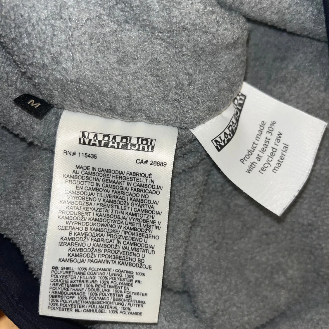 Blå jacka från Napapijri - 3