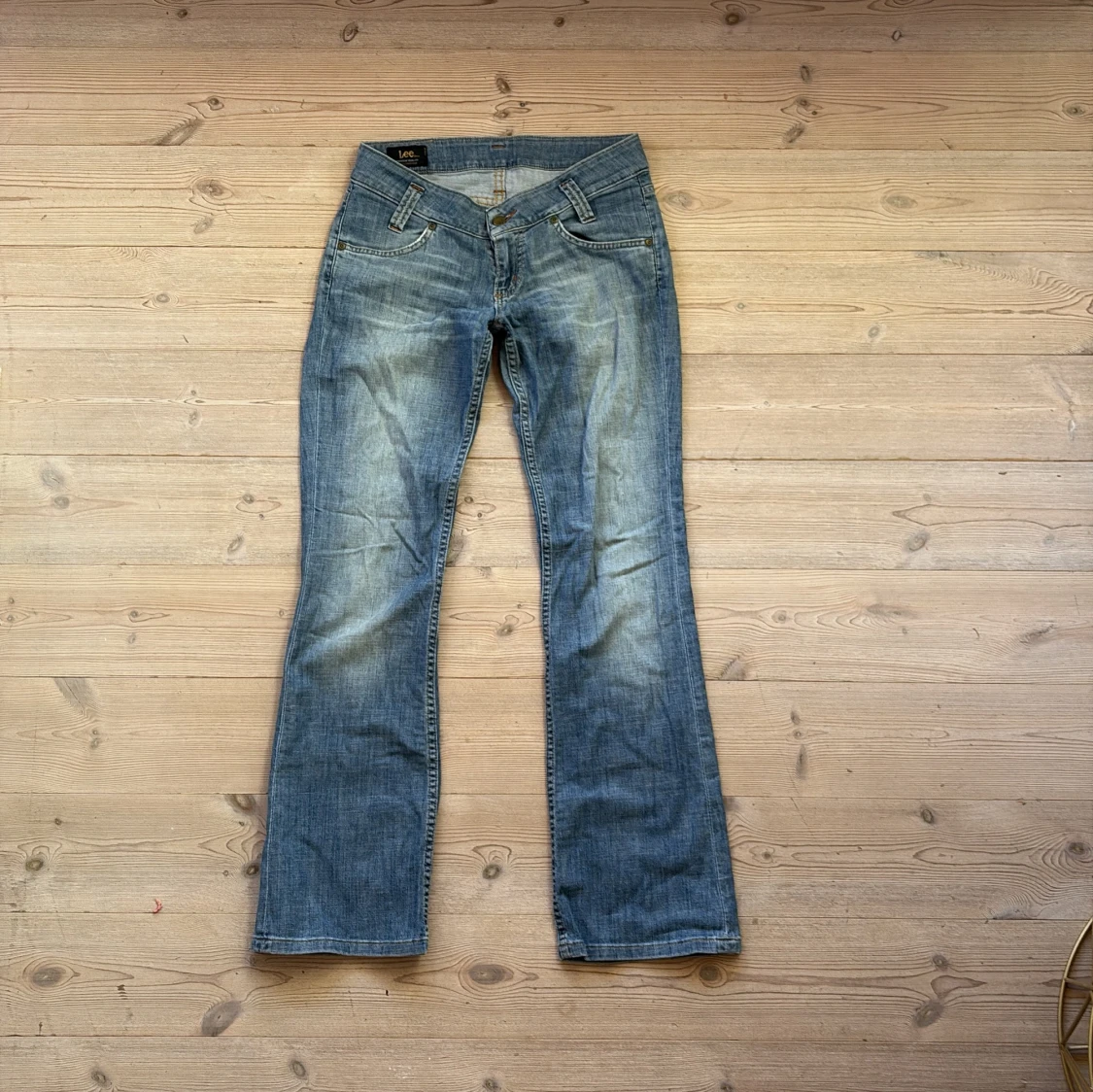 Blå low waist jeans från Lee W29 L31