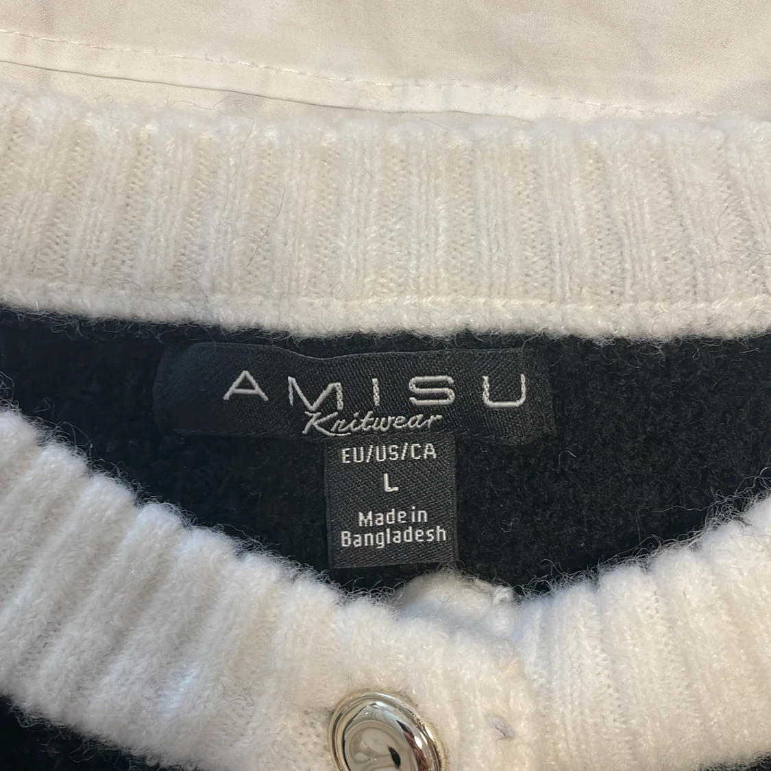 Svart och vit kofta från New Yorker - 4