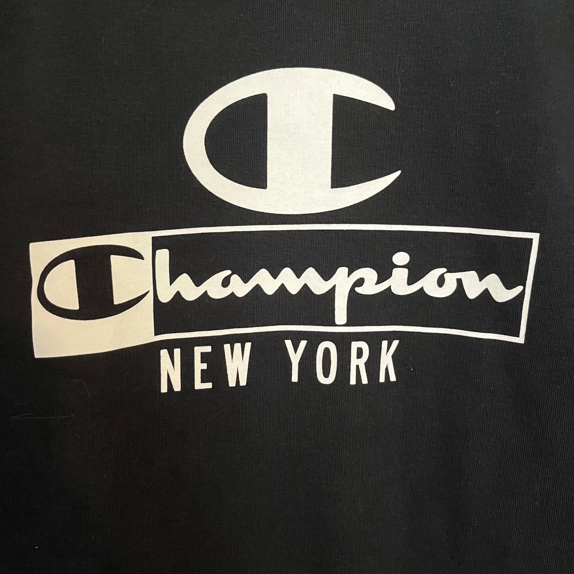 Svart Champion sweatshirt New York - 3
