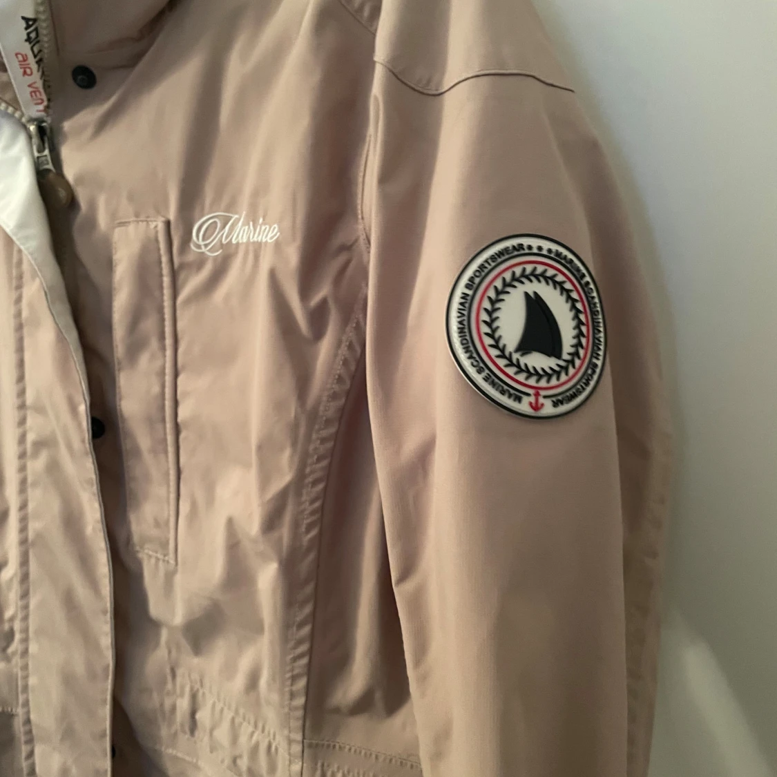 Beige vindjacka från Marine Scandinavian - 1